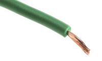 285-7814 Staubli Green 0.25 mm² Hook Up Wire, 23 AWG, 65/0.07 mm, 100m, PVC Insulation
