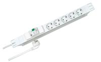 938504012 Kopp 2m 5 Socket Type F - German Schuko Extension Lead, 250 V ac