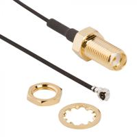 336313-12-0150 Amphenol RF, 3.81 m, 1.13 mm Coaxial, Terminated 50 Ω