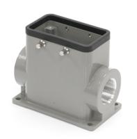 208-4846 RS PRO Heavy Duty Power Connector Housing, M32 x 2 Thread, Side Entry