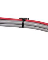 151-10914-qm20a-pa66-bk HellermannTyton Self Adhesive Black Cable Tie Mount 20 mm x 20mm, 4mm Max. Cable Tie Width