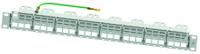 h02025a0236 Telegartner Telegartner Data Series Cat5e, Cat6, Cat6a 48 Port RJ45 RJ Patch Panel Shielded, Unshielded 1U Black
