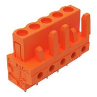 232-165 WAGO 232 Series Straight PCB Mount PCB Header, 5-Contact, 1-Row, 5.08mm Pitch, Solder Termination