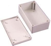 1591hgy Hammond 1591 Series Grey Flame Retardant ABS Enclosure, IP54, Grey Lid, 165 x 71 x 29mm