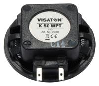 2930 Visaton 8Ω 2W Miniature Speaker 50mm Dia. , 9mm Lead Length, 50 (Dia.) x 18mm