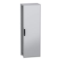 nsysfn18640 Schneider Electric PanelSeT SFN Series Galvanised Steel Single-Door-Door Floor Standing Enclosure, Plain Door Door,