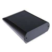 a0615109 OKW Comtec Series Black ABS Desktop Enclosure, Sloped Front, 200 x 150 x 71.5mm