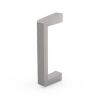 10501-005 nVent SCHROFF Guide Rail Front Handle for Use with Subracks, 3U