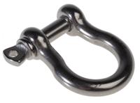 312-3566 RS PRO Bow Shackle, Stainless Steel, 0.3t