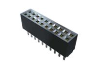 sfmc-110-03-l-d Samtec SFMC Series Straight Surface Mount PCB Socket, 20-Contact, 2-Row, 1.27mm Pitch, Through Hole Termination