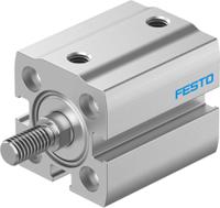 adn-s-16-20-a-p Festo Pneumatic Compact Cylinder - 8091666 16 mm Bore, 20 mm ADN-S-16-20-A-P Series, Double Acting Acting