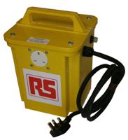 122-6717 RS PRO 750 VA Intermittent 5 Mins on 15 Mins off Site Transformer, 230V ac Primary, 230V Secondary, 1 x 13A O/P