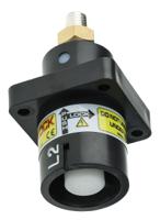 nps-2-bk-t4 ITT Cannon, Veam Powerlock Black Panel Mount Industrial Power Plug, Rated At 400A, 1.0 kV