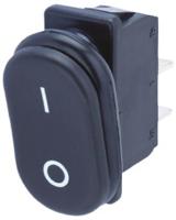 18313815 Marquardt SPST, On-Off Rocker Switch Panel Mount