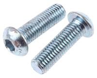 822-9259 RS PRO Bright Zinc Plated Steel Hex Socket Button Screw, ISO 7380, M12 x 40mm