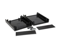 1593bbbk Hammond Black ABS Instrument Case, 95 x 76 x 30mm