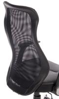 221-6332 RS PRO Black Fabric Executive Chair, 110kg Weight Capacity