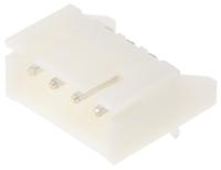 s4b-xh-alfsn JST XH Series Right Angle Through Hole PCB Header, 4 Contact(s), 2.5 mm Pitch, 1 Row, Shrouded