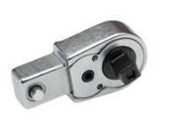 58253004 STAHLWILLE Serie 725 Series Square Ratchet Insert Tool, 17.5 mm, 9 x 12mm Insert, Black Oxidized Finish