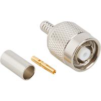 122108rp Amphenol RF 122108RP Series, Plug Cable Mount TNC Connector, 50Ω, Crimp Termination, Straight Body