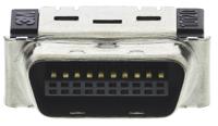 10120-6000el 3M 101 20 Way Right Angle Cable Mount D-sub Connector Plug, 1.27mm Pitch