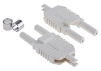 hfbr-4506z Broadcom, HFBR, POF Duplex Fibre Optic Connector 1mm Fibre Size