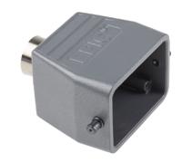 1901100071201200 EPIC H-BE Heavy Duty Power Connector Hood, 6 Contacts, M20 Thread, Top Entry