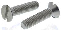 158-3534 RS PRO Slot M6 Countersunk A4 316 Stainless Steel Machine Screws DIN 963 x 25.0mm