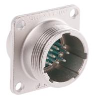 srcn2a16-10p JAE Circular Connector, 10 Contacts, Panel, Miniature Connector, Plug, Male, SRCN Series