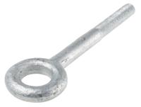 124-4838 RS PRO Galvanised Metal Eye Bolt, M12 Thread, 50mm Thread Length, 24mm Internal Eye Diameter, 48mm Outer Eye Diameter