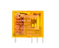 405282300000 Finder PCB Mount Power Relay, 230V ac Coil, 8A Switching Current, DPDT