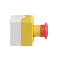 xalk178f Schneider Electric XALK178F, Harmony, Red/Yellow/Grey, Twist to Reset 40mm Mushroom Head Emergency Button