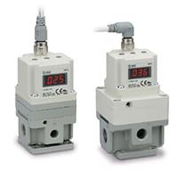 itv2030-31f2bn3 SMC G 1/4 Pneumatic Regulator - 0.005MPa to 0.5MPa, 1/4in, 1MPa max. input
