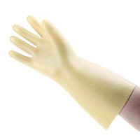re136010 Polyco Healthline Electricians Gloves Yellow Latex Latex Electrical Insulating Gloves, Size 10, Latex Coating