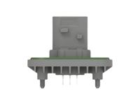 2-2377477-1 TE Connectivity 2-23774 Series Vertical Panel PCB Header, 6 Contact(s), 6 mm Pitch, 2 Row, Shrouded