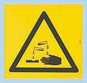 pic-303-tri-200-b7541-branded Brady Self-Adhesive Hazardous Substances Hazard Warning Sign (English)