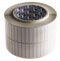 tht-4-423-10 Brady B-423 Polyester White Label Roll, 38.10mm Width, 3.18mm Height, 10000 Qty