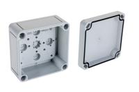 9504000 Rittal PK Series Polycarbonate Wall Box, IP66, 94 mm x 94 mm x 57mm