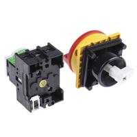 172865-p1-32m4svb Eaton 3P Pole Panel Mount Isolator Switch - 32A Maximum Current, 18.5kW Power Rating, IP65