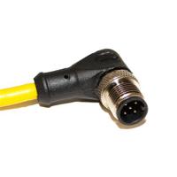 c5b06m010 Mueller Electric Male 5 way Right Angle to Sensor Actuator Cable, 10 m