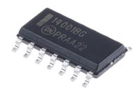 mc14001bdg onsemi MC14001BDG, Quad 2-Input NOR Logic Gate, 14-Pin SOIC
