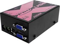 x-usbpro-ms2-uk Adder Dual Monitor USB VGA over CATx KVM Extender, 300m