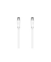 00205045 Hama, 1.5 m 75 Ω White