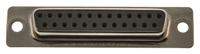 09672254715 HARTING 25 Way Panel Mount D-sub Connector Socket, 2.77mm Pitch