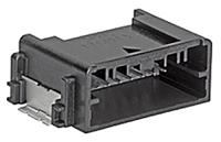 34912-8080 Molex, Mini50 Automotive Connector Plug Black Surface Mount 8 Way, Solder Termination
