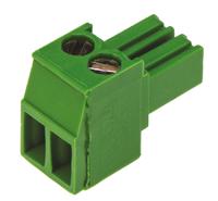 284506-2 TE Connectivity, 3.5mm Pitch, Buchanan, 2 Way, Right Angle, Pluggable Terminal Block, Plug, Cable Mount, Screw