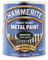 5084889 Hammerite Metal Paint in Smooth Green 250ml