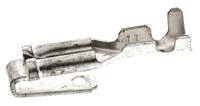 62112-2 TE Connectivity FASTON .110 Uninsulated Female Spade Connector, Piggyback Terminal, 2.79 x 0.51mm Tab Size, 0.3mm² to