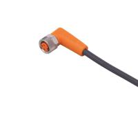 evc146 ifm electronic Right Angle Female 1 way M8 to Unterminated Sensor Actuator Cable, 10m