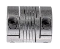 725192828 Huco Beam Coupling, 19mm Outside Diameter, 8mm Bore, 22.9mm Length Coupler